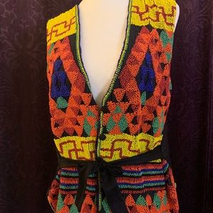 Other destination Heavily embellished unique vest